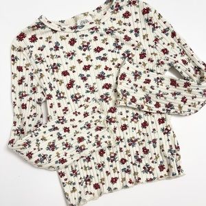 Zara floral girls tee size 10